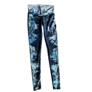 NIYAMA SOL Alpine Woods Print High-Rise Leggings – Women’s M